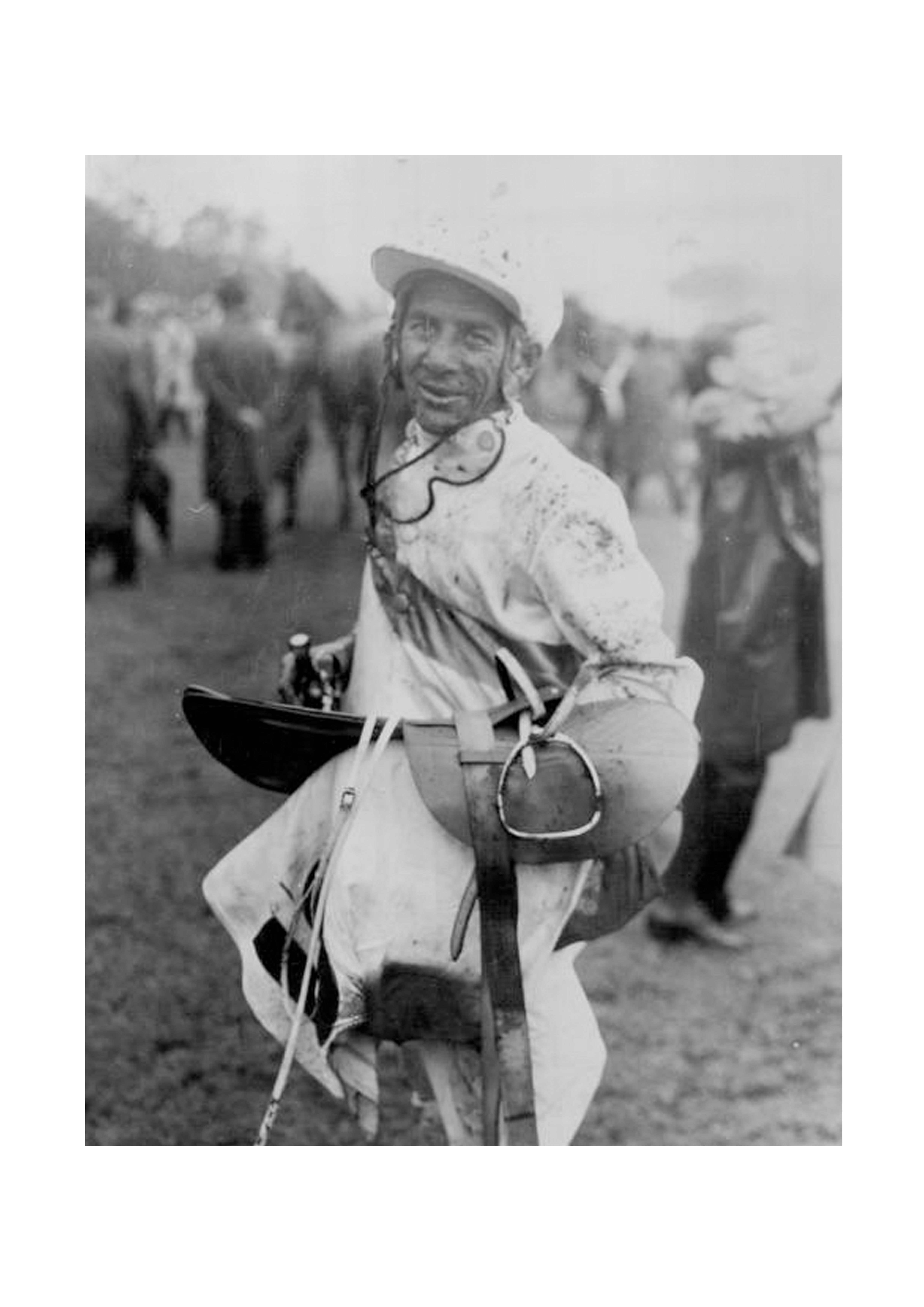 JOCKEYS: Mervyn Maynard and Darby McCarthy – maynardicons